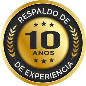 10 AÑOS DE EXPERIENCIA